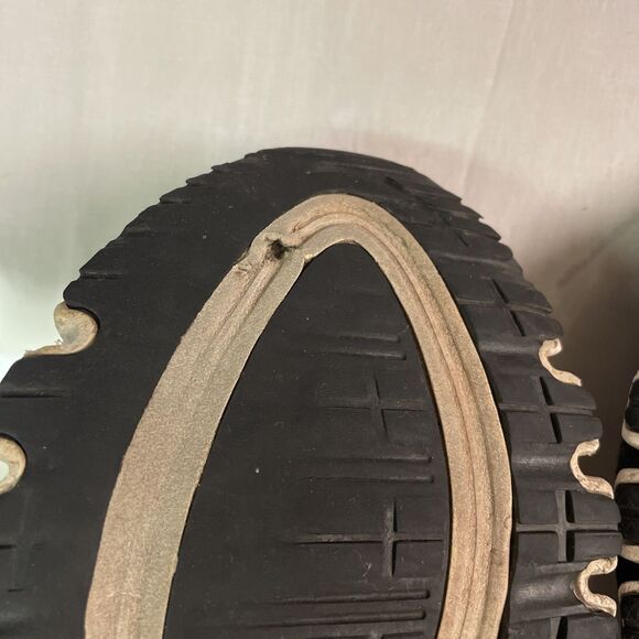 Asics Gel Running Shoes Gray Black Cushioned Athletic Trainer Sneakers Size 8 - Picture 6 of 10